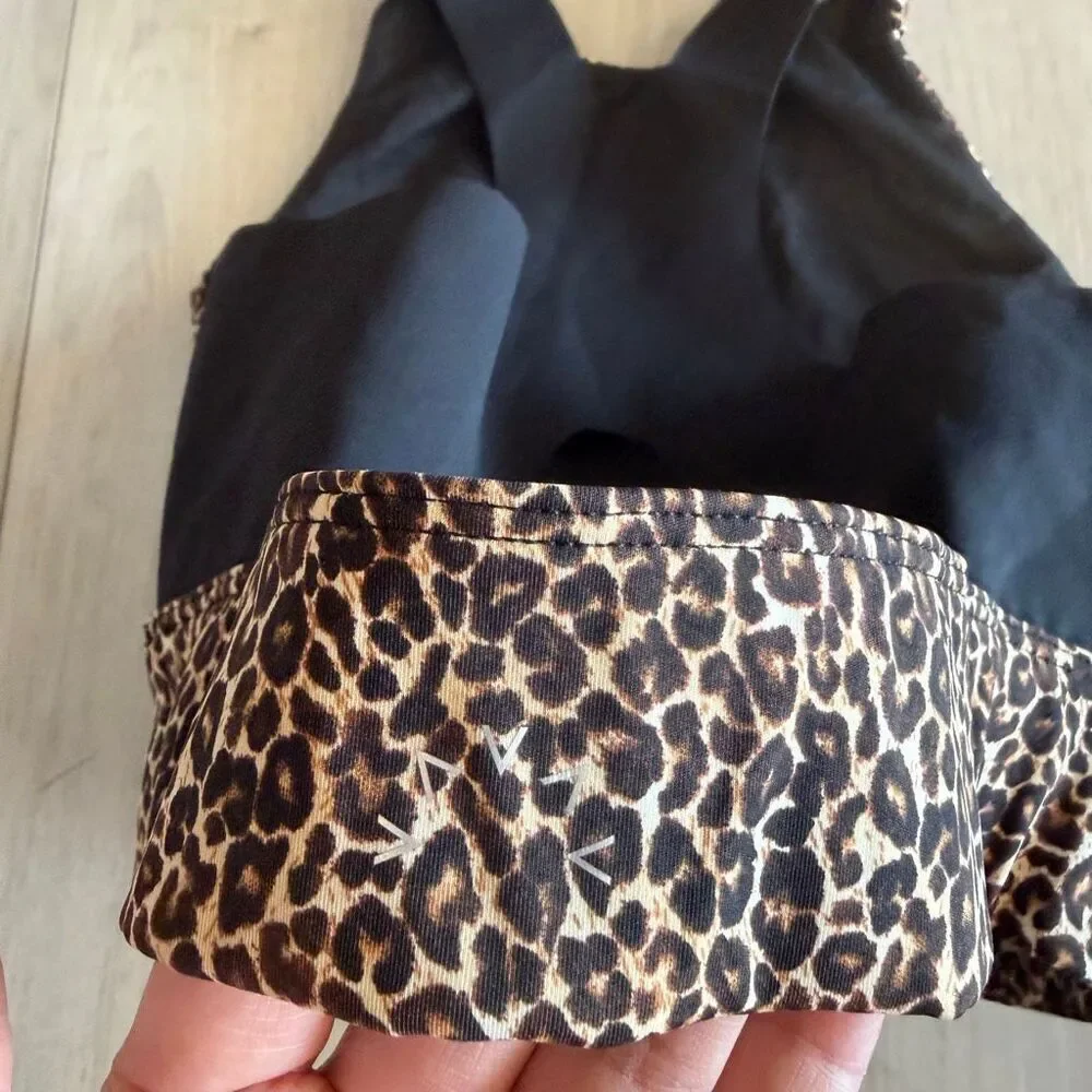 Varley - Sherman Bra Classic Leopard size s